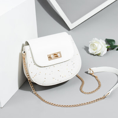 

Ins chain small summer saddle bag fashion a small fresh one - shoulder oblique satchel womens bag