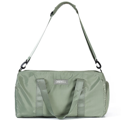 

Waterproof exercise bag short distance travel bag portable travel bag woman convenient dry&wet separation single shoulder obli