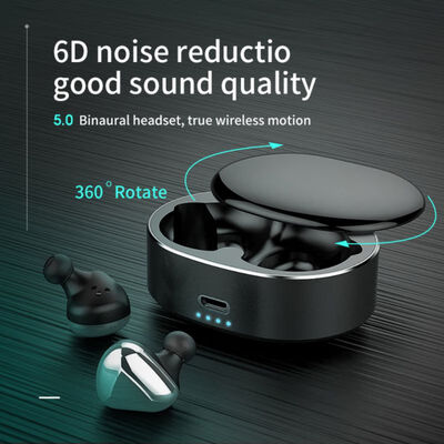 

Bluetooth 50 Wireless Earphones Bluethooth Earphone Noise Cancelling Earbuds With Mic For Mobile Phone Sport Earpiece