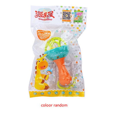 

Color Random Baby Toy Soft Rubber Rattle Stick Multifunctional Molar Hand Grab Shaking Toy