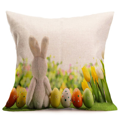 

Siaonvr Easter Sofa Bed Home Decoration Festival Pillow Case Cushion Cover