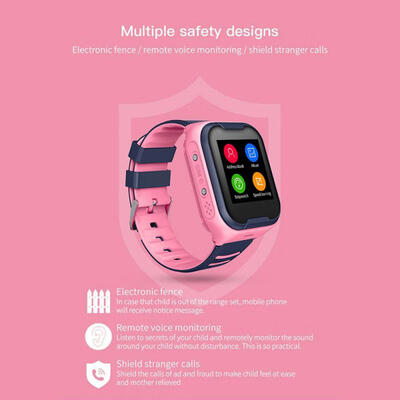 

Kids Smart Phone Watch WiFi 4G 14 Inch IPX7 Waterproof GPS Camera Phone Watch For Android IPhone - Asia Version