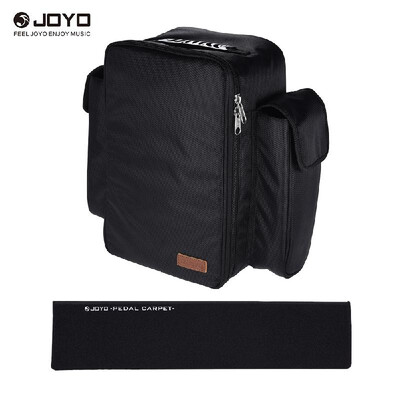 

JOYO PC-1 Portable Soft Guitar Effect Pedal Board Carpet Pedalboard with Backpack Carrying Bag