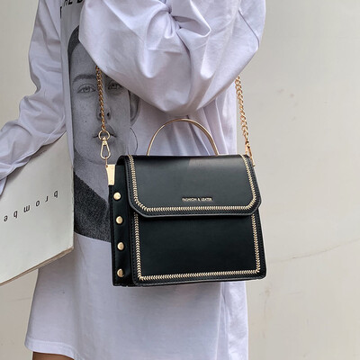 

Foreign gas chain small bag female bag 2019 new fashion shoulder bag summer small fresh wild ins messenger bag