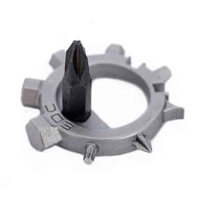 

Mini Multi Tool 12 Functions Gear Stainless Steel Bicycle Repair Tools Screwdriver Keychain Bottle Opener Portable