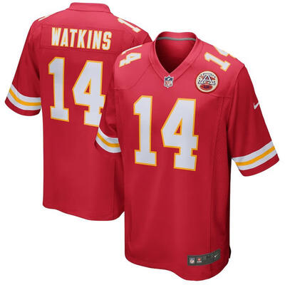 

Youth Football Jersey Kansas City Chiefs Sammy Watkins Red Game Jersey