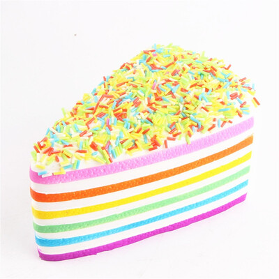 

Siaonvr Squishy Rainbow Cake Bread Phone Straps Slow Rising Bun Charms Gifts Toys CO