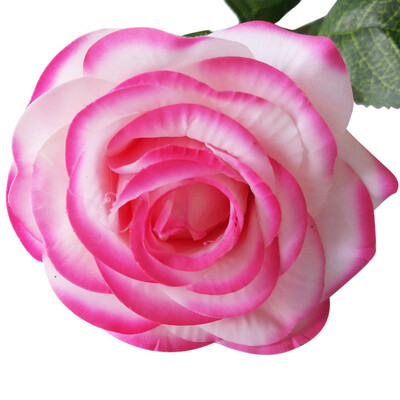 

Siaonvr 1PCS Artificial Rose Fake Silk Flower Leaf Bridal Home Wedding Party Decor