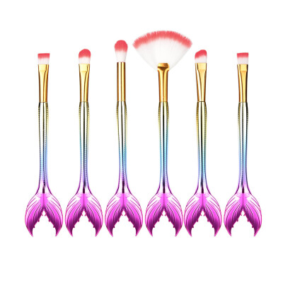 

〖Follure〗6 Pcs Make Up Foundation Eyebrow Eyeliner Blush Cosmetic Concealer Brushes