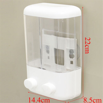 

500ml Liquid Soap Dispenser Wall Mounted Bathroom Hand Sanitizer Shower Shampoo