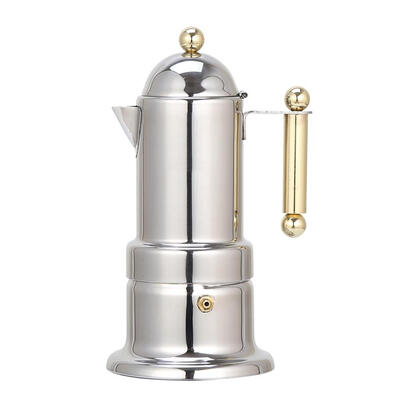 

Stainless Steel Coffee Pot Moka Coffee Maker Teapot Mocha Stovetop Tools