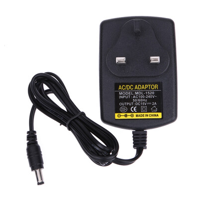 

DC15V 2A Adapter AC 100V-240V to DC 15V Converter Power Supply Adapter