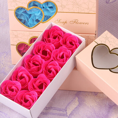 

Toponeto Scented Bath Body Petal Rose Flower Soap Wedding Decoration Gift Best 10pc