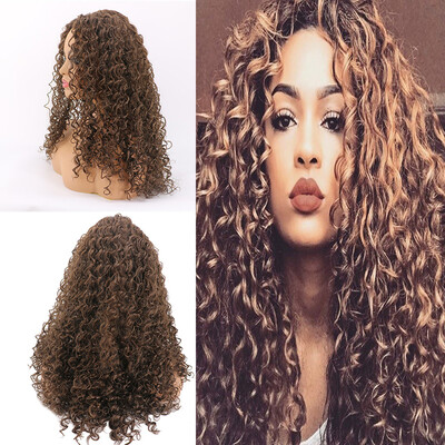 

Gobestart Long Wavy Wig Synthetic Wig Wig for Women Heat Resistance Fiber