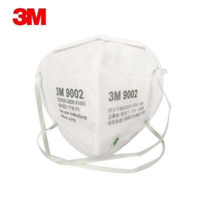 

50pcslot 3M 9002 Dust Mask PM25 Anti-fog Safety Masks Anti influenza KN90 Particulate Respirator