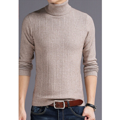 

SUNSIOM Winter Men Slim Warm Knit High Neck Pullover Jumper Sweater Top Turtleneck