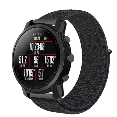 

Sport Nylon Loop WristBand Strap for AMAZFIT Pace Stratos 2 2S