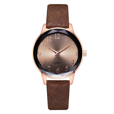 

RM New Fashion Simple Ladies Multicolor Leather Belt Ladies Watch Quartz Watch