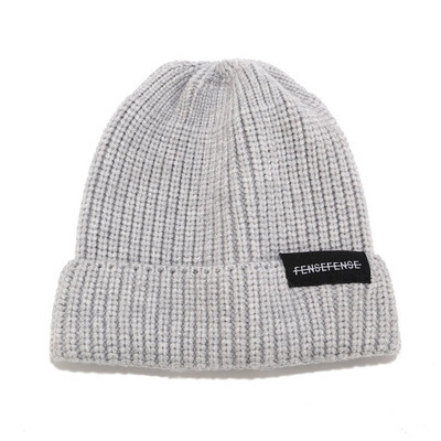 

Tailored New Fashion Women Men Keep Warm Casual Knitted Hat Ski Hat Solid Sport Hat