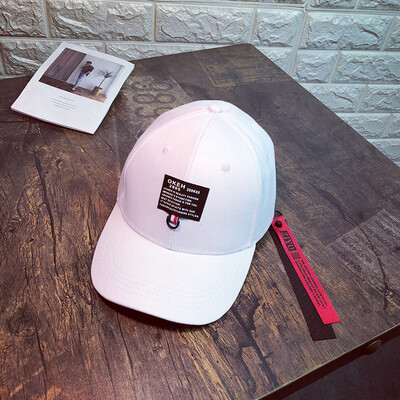 

Korean version of the new letter long belt baseball cap tide men&women fashion cap spring summer outdoor sun hat couple hat