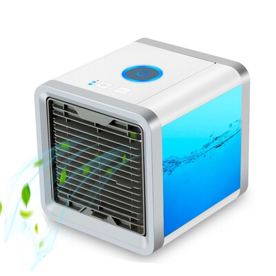 

USB Mini Portable Air Conditioner Light Desktop Air Cooling Fan KQ8101-2209