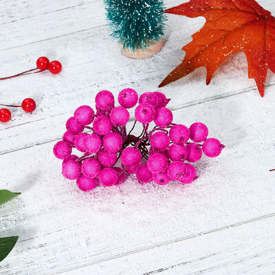 

Gobestart DIY Christmas Simulation Berry Small Particles Artificial Foam Cream Berry