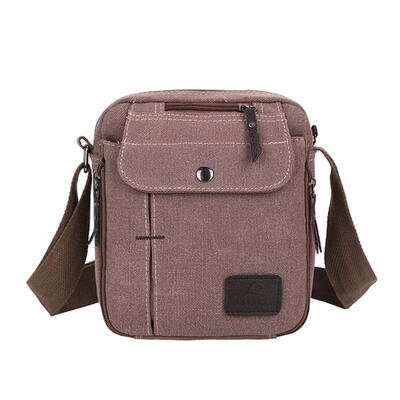 

Canvas Satchel Casual Travel Pack Men Crossbody Bag Shoulder Messenger Bags