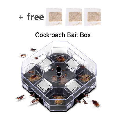 

Greensen Effective Reusable Cockroach Catcher Cockroach Trap Cockroach Killer Cockroach Bait Box