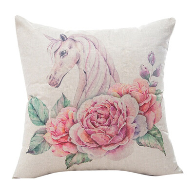 

Pillow Case Cover Square Cushion Covers for Sofa Car Home Bed Decor 45 x 45cm