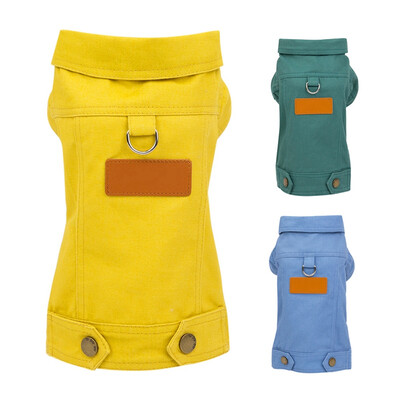 

Pet Dog Denim Winter Coat Autumn Dog Clothes Jeans Jacket Outfit York Dog Clothing Yorkie Poodle Bichon Schnauzer Pet Product