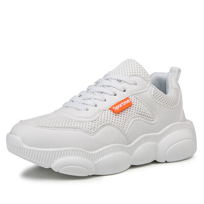 

Casual couple hollowed out bear shoes net red wild old shoes students breathable soft bottom small white shoes sports tide mens shoes