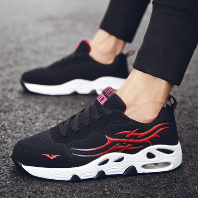 

New mens shoes spring new sports shoes breathable shock absorption jogging casual running shoes