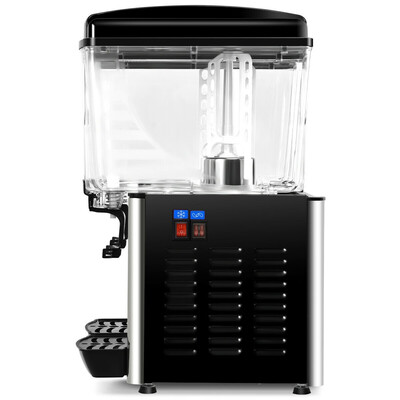 

Cold Beverage Juice Dispenser Iced Stainless Steel 95 Gallon 2 Tanks