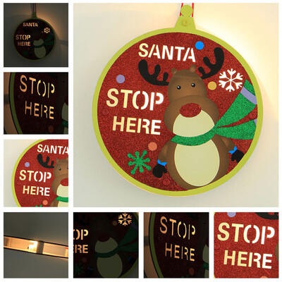 

〖Follure〗Warm White Xmas Moose Led Light Christmas Holiday Wedding Xmas Party Home Decor