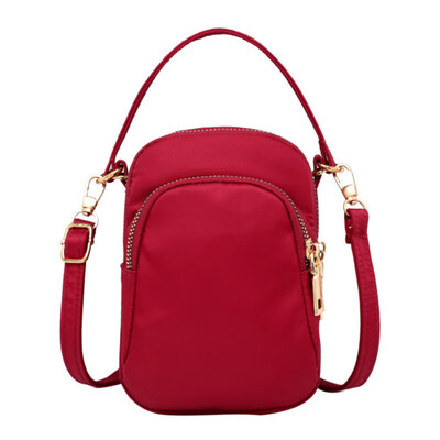

Women Multilayer Waterproof Nylon Large Capacity Crossbody Shoulder Bag Handbag