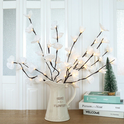 

Orchid Bouquet Light Battery Powered 20 LED Lights Flowers Warm White lamp LED Branch Home Decor Party LED Blossom Light