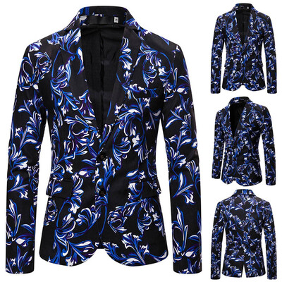 

Toponeto Mens Winter Fashion Business Casual Wedding Long Sleeve Button Tops Jacket Coat