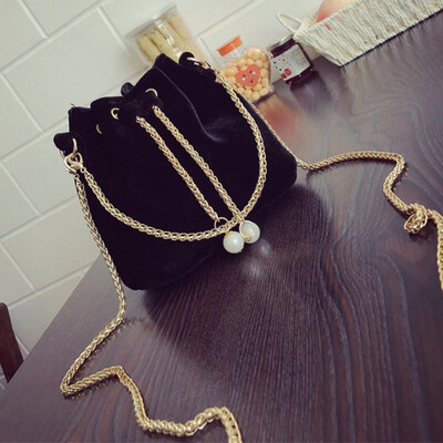 

Tailored Women Fashion Solid Handbag Drawstring Shoulder Bag Tote Ladies Purse BK