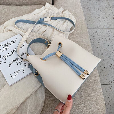 

Ins summer fashion Messenger bag 2019 new bag small fresh Korean Joker bucket bag tide