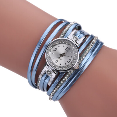 

New ladies narrow belt watch head diamond decorative quartz watch hot