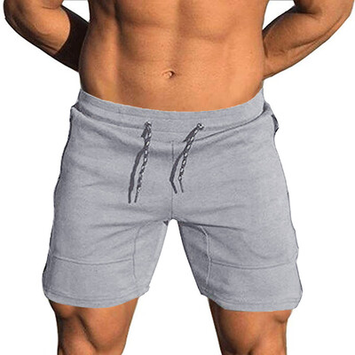 

Gobestart Mens New Summer Sweat-Absorbing Breathable Running Training Short Fashion Short