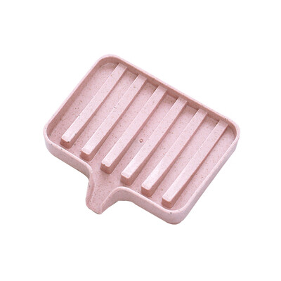 

Gobestart Flexible Bathroom Soap Dish Storage Holder Rack Soapbox Plate Tray Drain