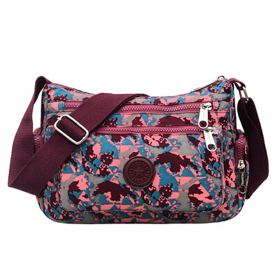 

Nylon bag ladies large capacity light weight middle-aged&old mothers Oxford canvas one shoulder inclined bag ladies