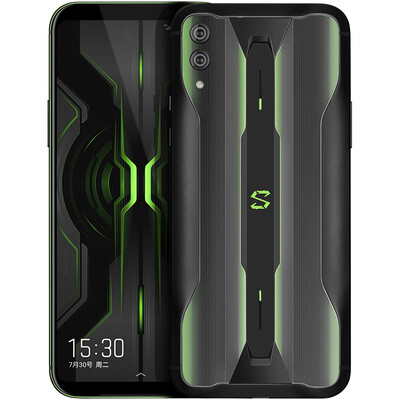 

Black Shark Game Phone 2 Pro 12GB128GB Tee Black Dragon 855Plus UFS30 Screen Pressure Sensitive Touch Full Screen Dual Card Dual Standby Full Netcom 4G