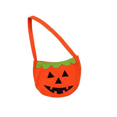 

Toponeto Halloween Pumpkin Bag New Portable Funny Dress Up Small Accessories Candy Bag