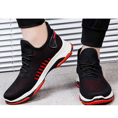 

Men Round Toed Non Skid Flats Sneakers Sports Running Athletic Casual Soft Shoes