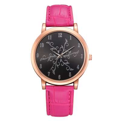 

High Quality Women Watches Roman Numerals Dial Ladies Casual Quartz Wristwatch Fashion Leather Strap Clock Relogio Feminino
