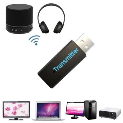 

USB BT 30 Wireless Transmitter Stereo Audio Music Adapter for TV Phone PC