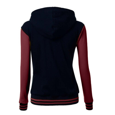 

Toponeto Womens Winter Warm Baseball Hoodie Hoody Sport Sweatshirt Overcoat