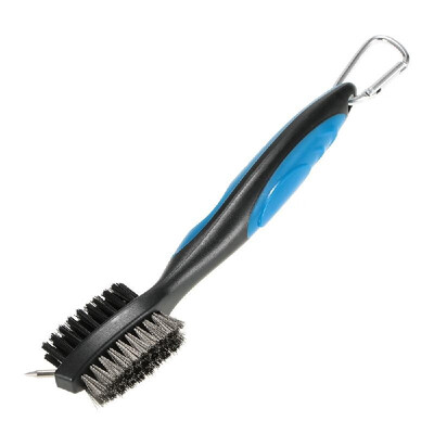 

Golf Club Brush Groove Cleaner Golf Clubs Washing Brush Tool Kit with Clip Pick Universal Lightweight Ergonomic Design